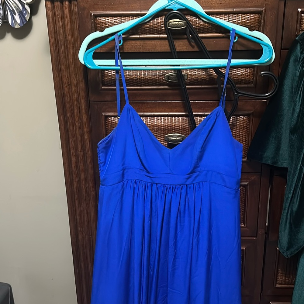 Amanda Uprichard Gown royal blue jewel tone